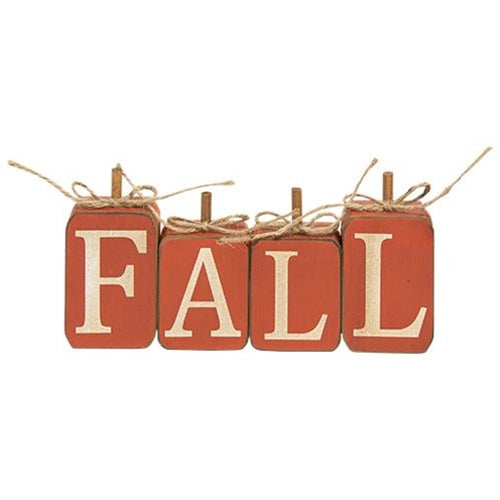 4/Set "Fall" Pumpkin Blocks