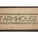 Sawyer Mill Charcoal Creme Farmhouse Jute Runner 13x36