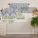 Sawyer Mill Blue Valance Layered 20x72