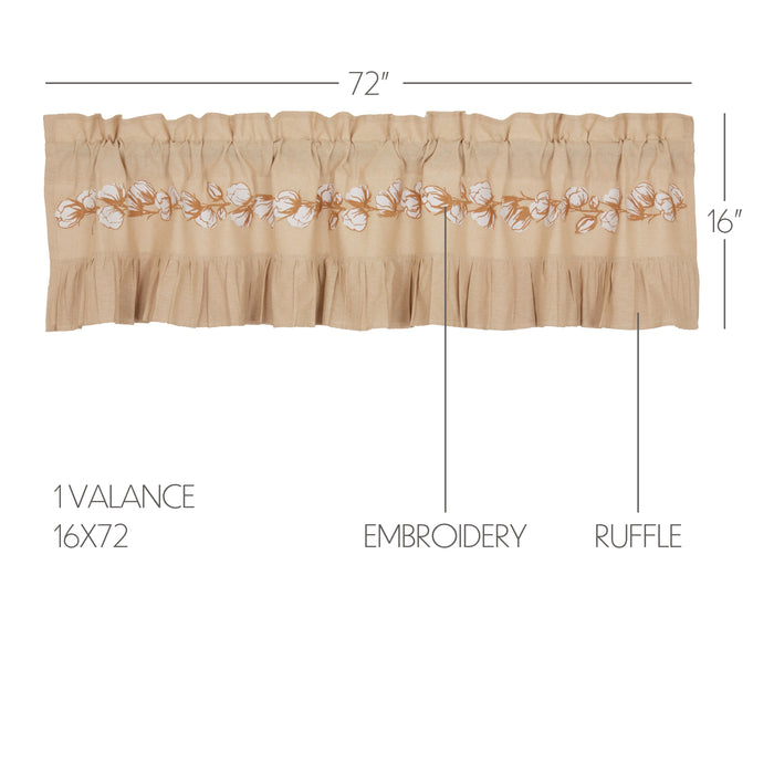 Ashmont Cotton Valance 16x72