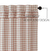 Annie Buffalo Portabella Check Ruffled Shower Curtain 72x72