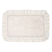 Burlap Antique White Bathmat 20x30