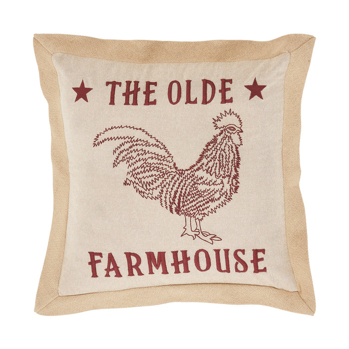 Cider Mill Olde Farmhouse Pillow 18x18