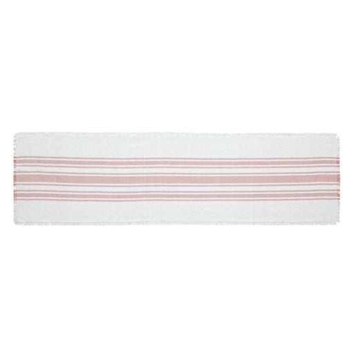 Antique White Stripe Coral Indoor/Outdoor Runner 12x48