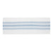 Antique White Stripe Blue Indoor/Outdoor Runner 12x36