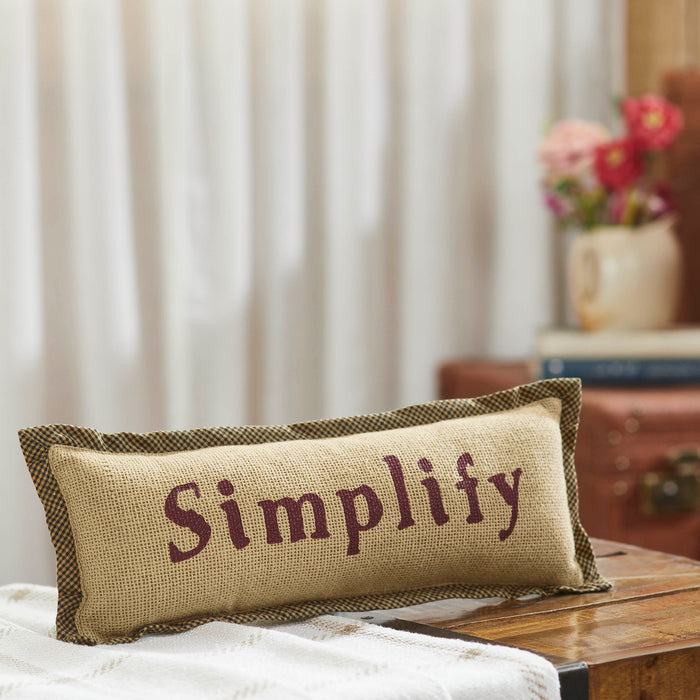 Raven Harvest Simplify Pillow 5x15