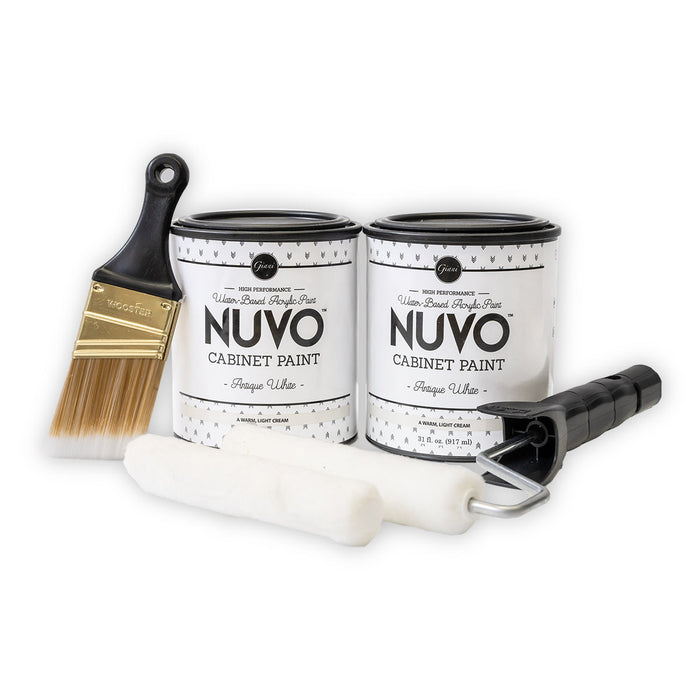 Nuvo Antique White Cabinet Paint Kit