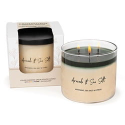 Avocado & Sea Salt Color Changing Candle 15.5oz