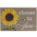 Choose to Shine Sunflower Block