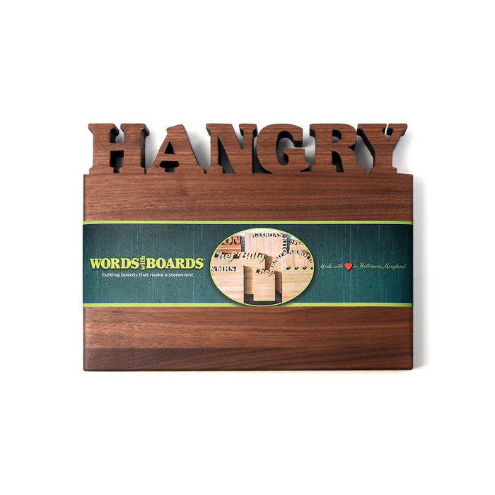 Personalized Cutting Board - Small Classic Font Walnut