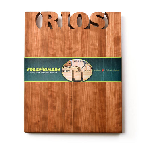 Personalized Cutting Board ~ Vertical